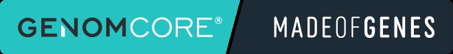 Logo Genomcore Made of Genes